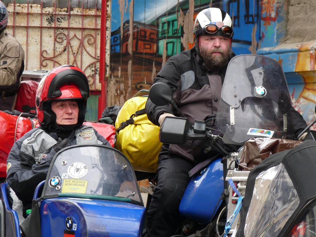 Chile: German Motorbiker