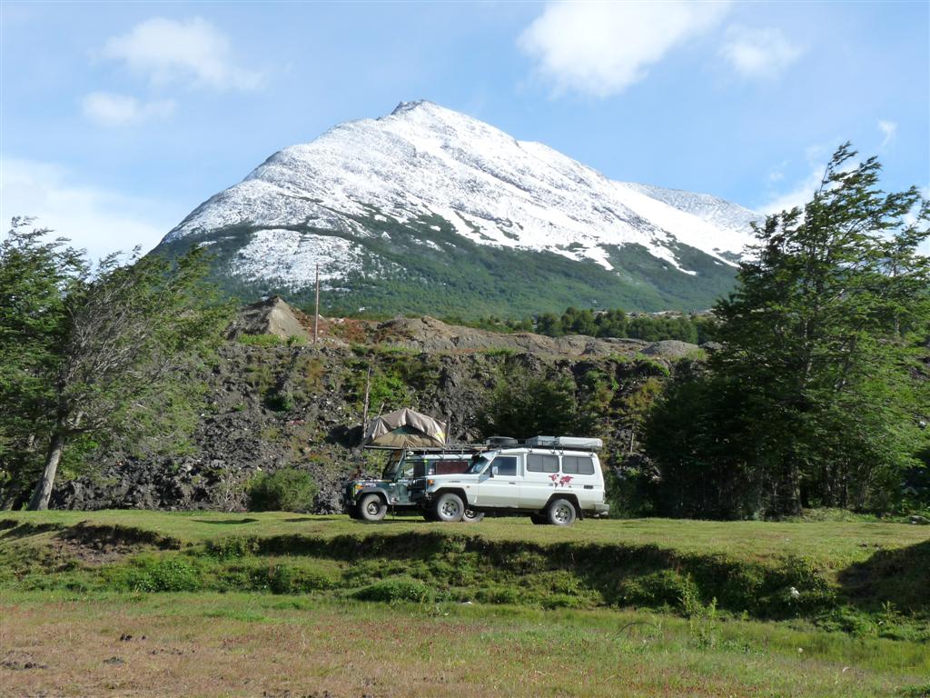Argentina: Camping outside Terra del Fuego National Park