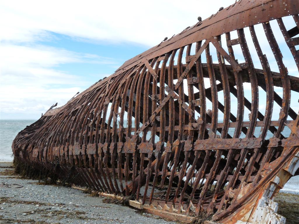 Chile: Shipwreck on Magellan Strait