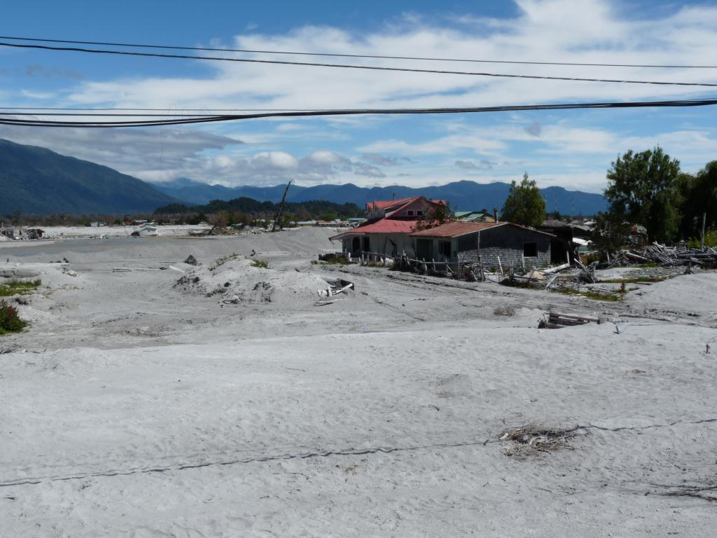 Chile: Chaiten, destroyed by Volcano in May-2008