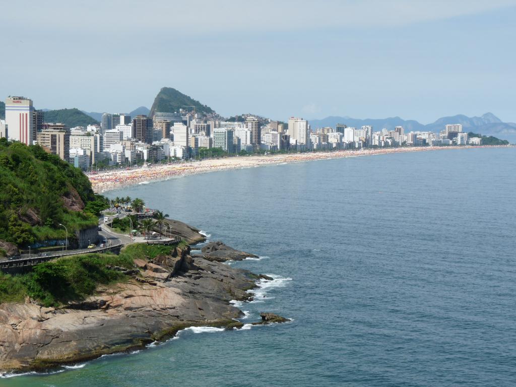 Brazil: Rio de Janeiro Copacobana Beach