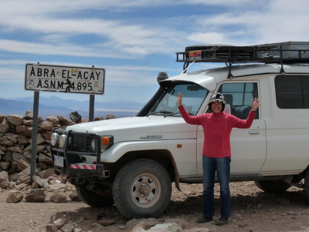 Argentina: Oh, what a feeling! The highest gazetted road in South America (4895m)
