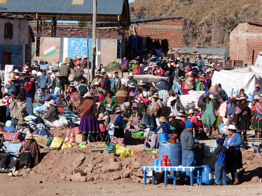 Bolivia: en route Cochabamba (3000m)