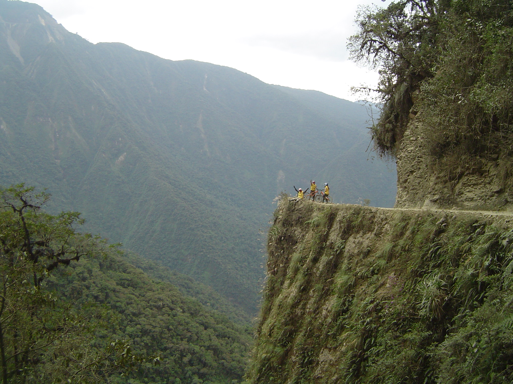 Bolivia: Biking down the World's Most Dangerous Road (4640m to 1100m)