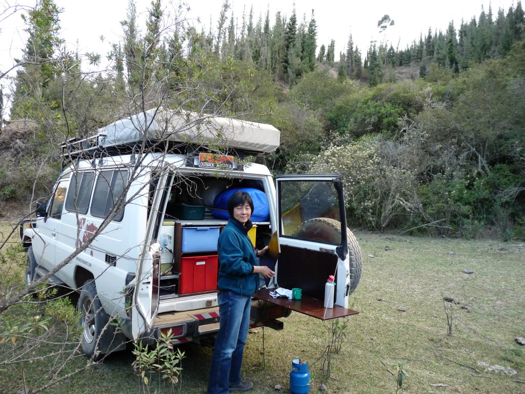 Bolivia: Camping in the low lands (2514m)