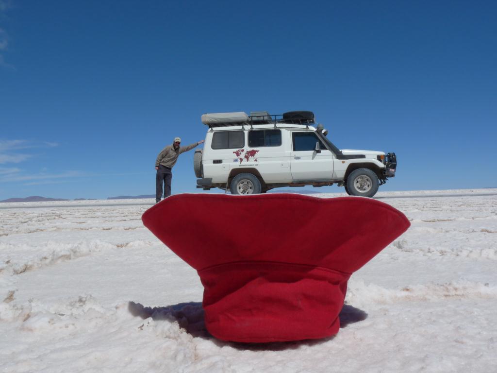 Bolivia: Salar de Uyuni, Go Troopy Go!