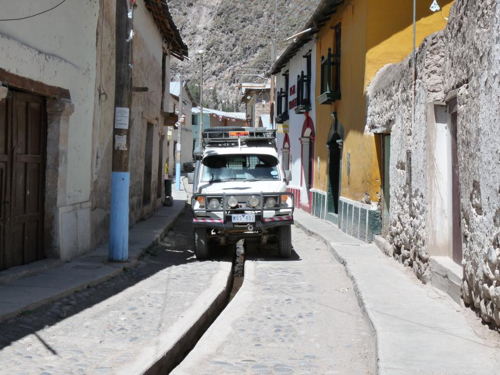 Peru: Tomepampa (note the irrigation channel through the main street)