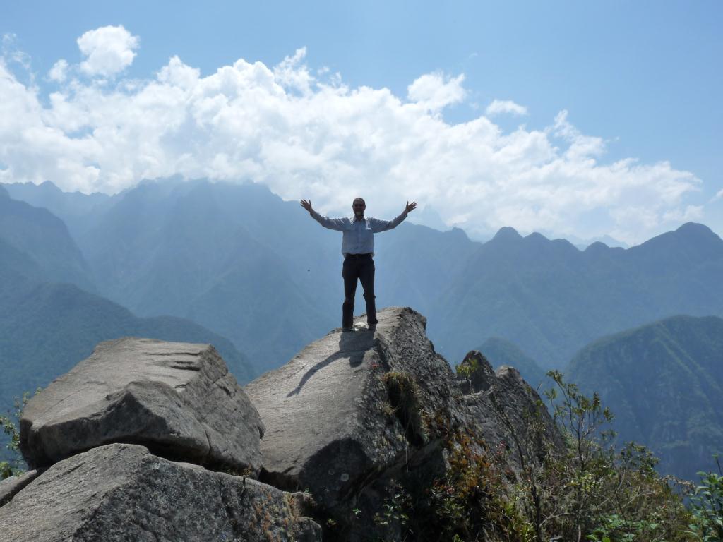 Peru: On top of Waynapicchu (2700m)