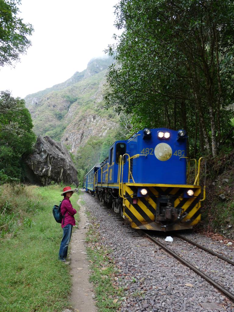 Peru: Walking from Aguas Calientes back to Hydro Electrica