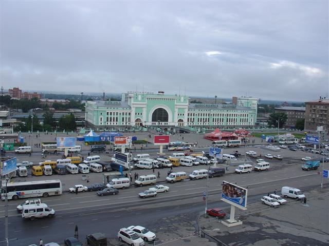 Russia: Novosibirsk Railway Station
