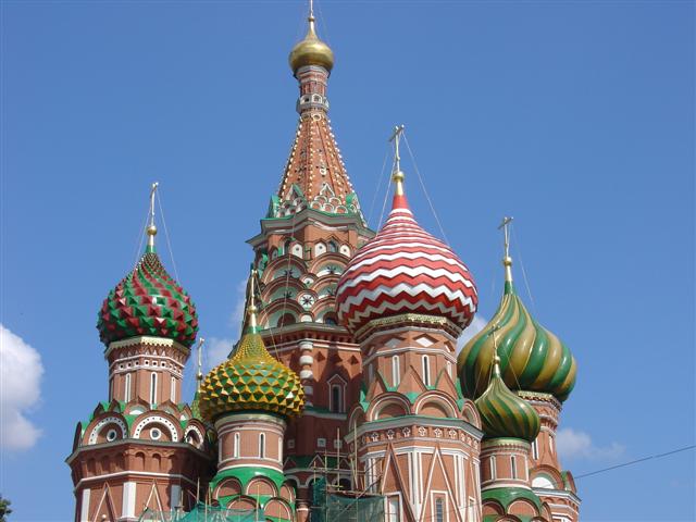 Russia: Saint Basil's Cathedral at Red Square in Moscow
