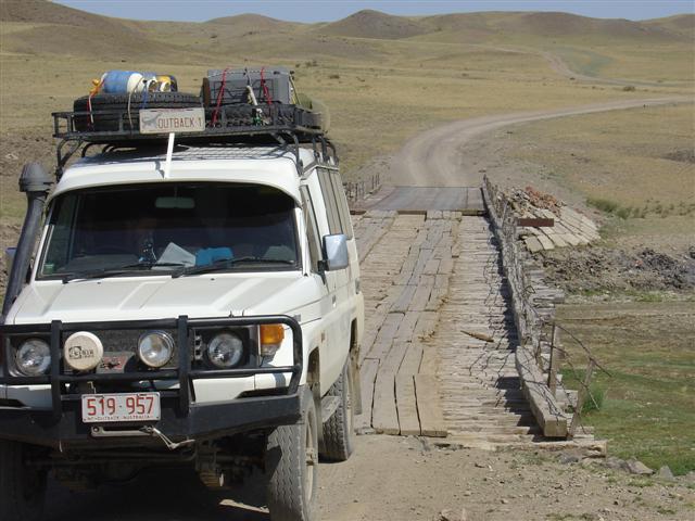 Mongolia: Some of the bridges were very suspect