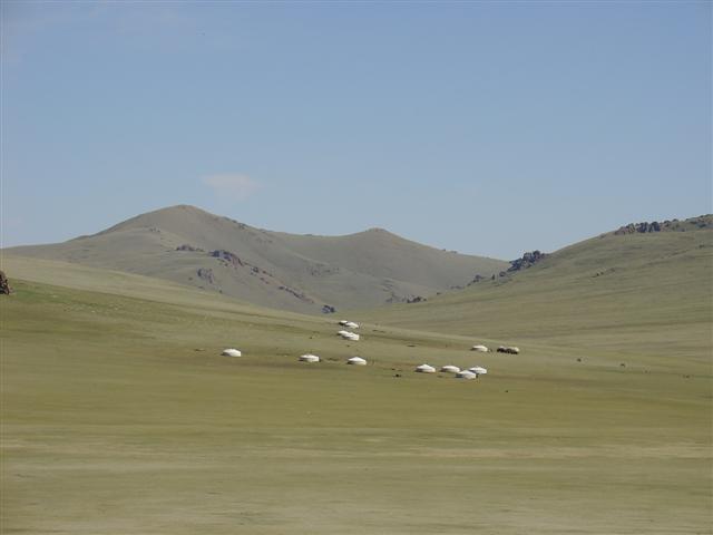 Mongolia: 8000 foot mountain pastures